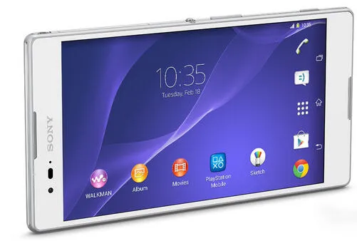 Sony Xperia D5322 15,2 cm (6") Çift SIM Android 4.3 3G Micro-USB 1 GB 8 GB 3000 mAh Beyaz Akıllı Telefon