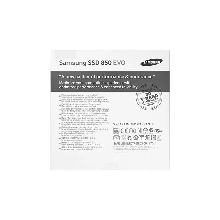 Samsung 850 EVO 120 GB MZ-75E120BW/EU 2.5" SSD Thumbnail 5