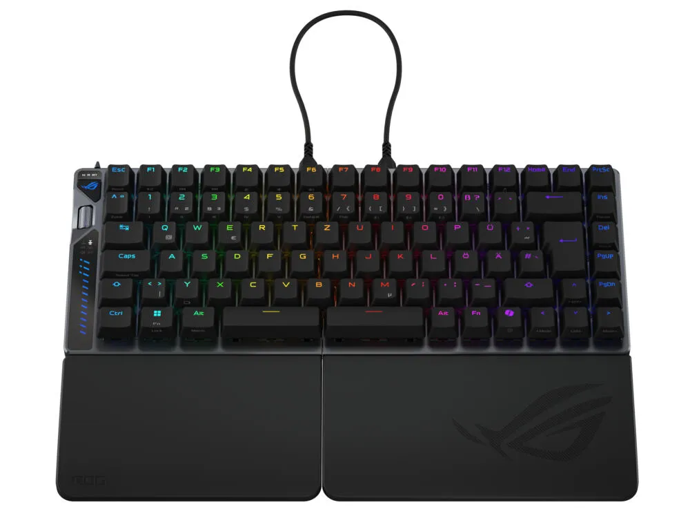 ASUS ROG Falcata 90MP043H-BKDA20 RGB Kablosuz Oyuncu Klavyesi Thumbnail 2