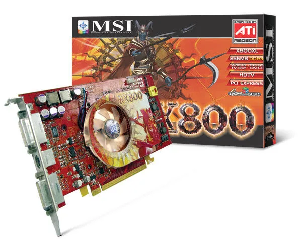 MSI Radeon X800XL 256MB GDDR3 Ekran Kartı Thumbnail 0