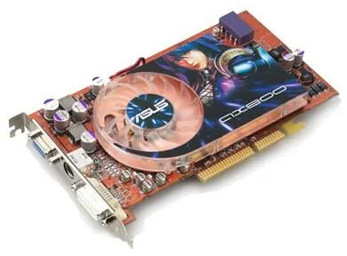 ASUS AX800PRO/TVD 256MB AGP 8x + USB Webcam GDDR Ekran Kartı Thumbnail 0