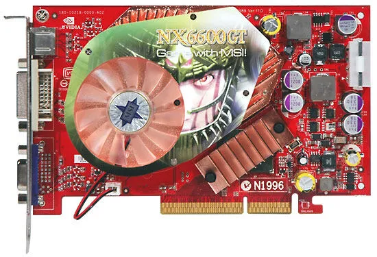 MSI NX6600GT-VTD128 GDDR3 Ekran Kartı Thumbnail 0