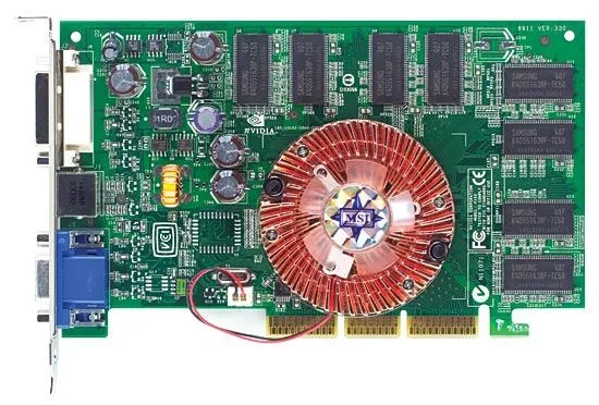 MSI FX5500-TD256 GeForce FX 5500 GDDR Ekran Kartı Thumbnail 0