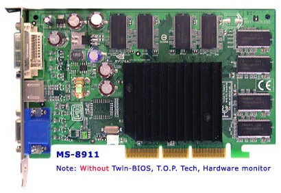 MSI FX5200-TD128 GeForce FX 5200 GDDR Ekran Kartı Thumbnail 0