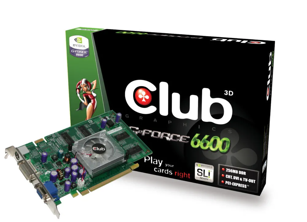 CLUB3D GeForce 6600 GDDR Ekran Kartı Thumbnail 0