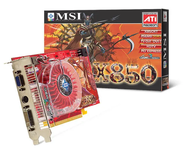 MSI RX850XT-TD256E GDDR3 Ekran Kartı Thumbnail 0