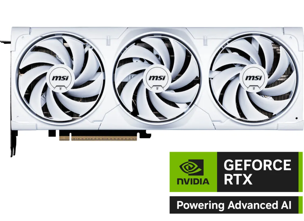 MSI GEFORCE RTX 5080 16G VENTUS 3X OC WHITE GDDR7 Ekran Kartı Thumbnail 6