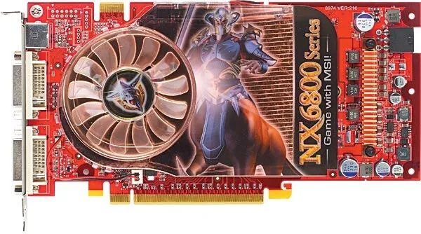MSI Geforce 6800GT 256MB GDDR3 Ekran Kartı Thumbnail 0