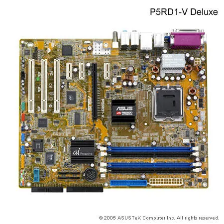 ASUS P5RD1-V DELUXE ATX Anakart