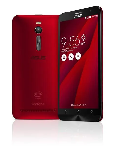ASUS ZenFone 2 ZE551ML-6C369RU 14 cm (5.5") Çift SIM Android 5.0 4G Micro-USB 4 GB 64 GB 3000 mAh Kırmızı Akıllı Telefon