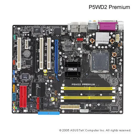 ASUS P5WD2 Premium LGA 775 (Socket T) ATX Anakart