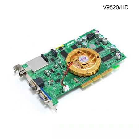 ASUS V9520 HOME THEATRE GeForce FX 5200 GDDR Ekran Kartı Thumbnail 0