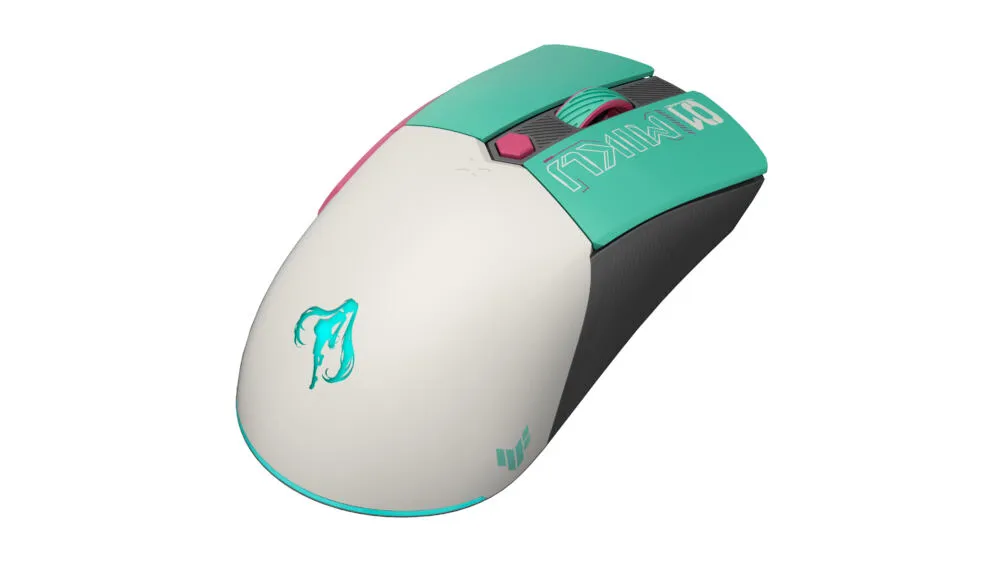 ASUS TUF Gaming Mini Hatsune Miku Edition 90MP0420-BMUA00 1200 DPI Bluetooth Oyuncu Faresi Thumbnail 9