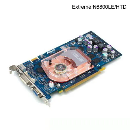 ASUS Extreme N6800LE/HTD GDDR Ekran Kartı Thumbnail 0