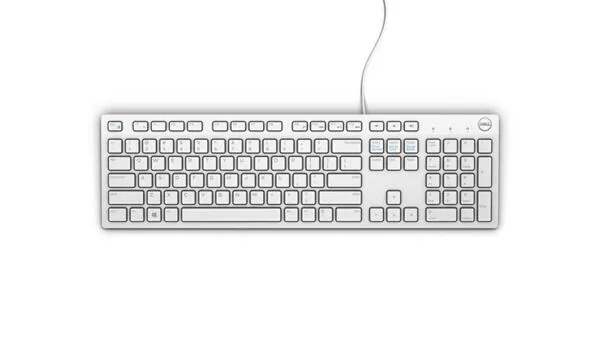 DELL KB216-WH-UK Klavye Thumbnail 1