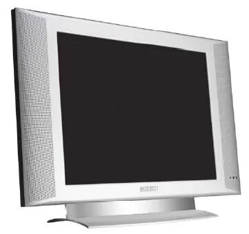 Philips 20" LCD Flat Gümüş TV Televizyon (TV)