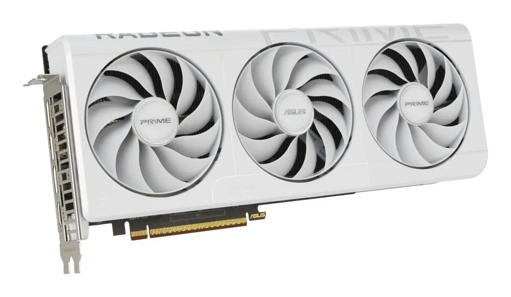 ASUS PRIME-RX9070XT-O16G-WHITE 90YV0L75-M0NA00 16 GB GDDR6 Ekran Kartı Thumbnail 3