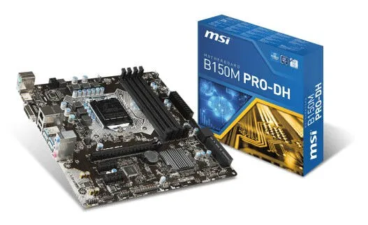 MSI B150M PRO-DH LGA1151 4x DDR4 Mini-ITX ATX Anakart Thumbnail 7