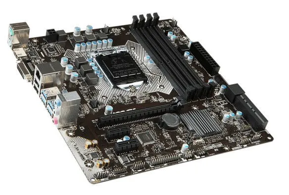 MSI B150M PRO-DH LGA1151 4x DDR4 Mini-ITX ATX Anakart Thumbnail 1