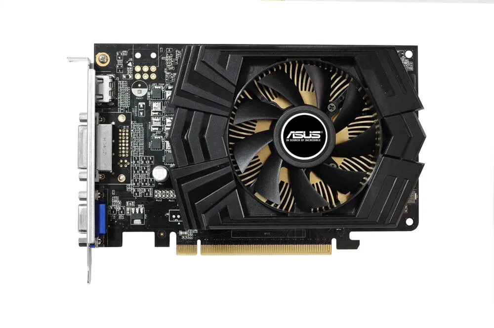ASUS 90YV05L0-M0NA00 1 GB GeForce GTX 750 GDDR5 Ekran Kartı Thumbnail 1
