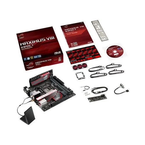ASUS MAXIMUS VIII IMPACT 90MB0NS0-M0EAY0 LGA1151 2x DDR4 1x M.2 Mini-ITX Anakart Thumbnail 9