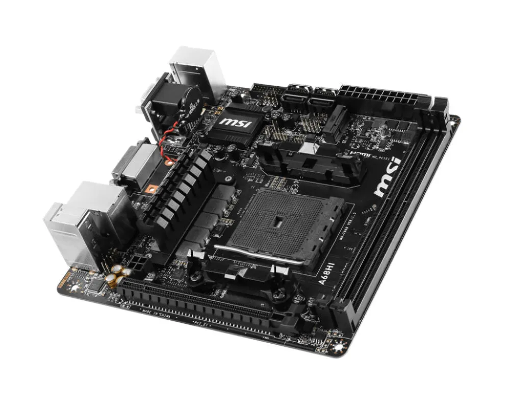 MSI A68HI 7969-002R FM2+ 2x DDR3 1x M.2 Mini-ITX Anakart Thumbnail 5