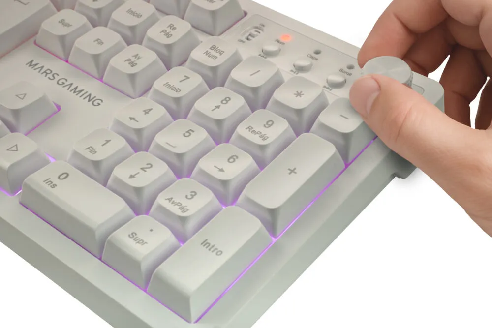 Mars Gaming MCPWXWFR RGB Kablosuz Oyuncu Klavyesi Thumbnail 3