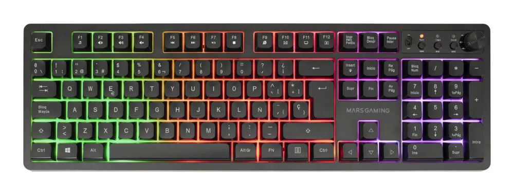 Mars Gaming MCPWXES RGB Kablosuz Oyuncu Klavyesi Thumbnail 2