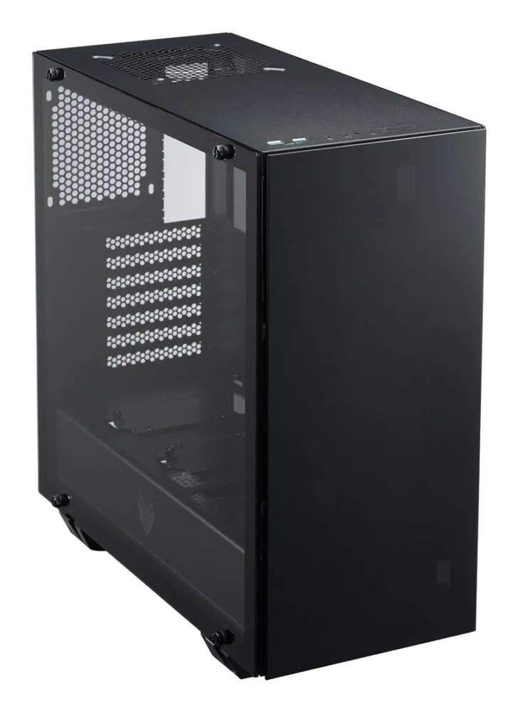 FSP CMT510 bilgisayar muhafazası Midi Dikey (Tower) Siyah Kas