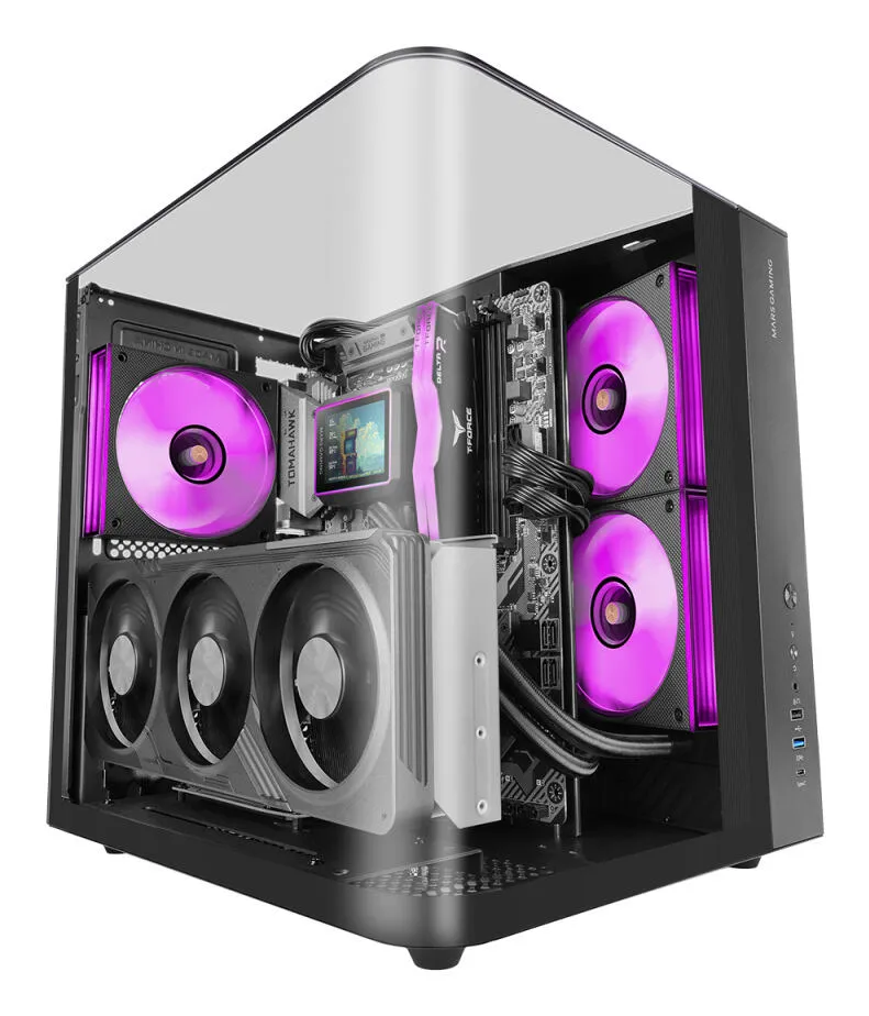 Mars Gaming MC-INFINIOLITE Midi Dikey (Tower) Siyah Kas