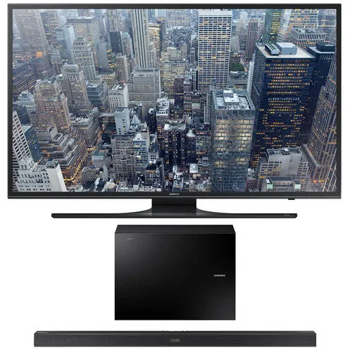 Samsung UN55JU6500F + HW-J550 138,7 cm (54.6") 4K Ultra HD Smart Wi-Fi Siyah TV Thumbnail 5