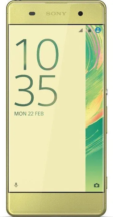 Sony Xperia XA 12,7 cm (5") Android 6.0 4G Micro-USB 2 GB 16 GB 2300 mAh Altın, Misket limonu Akıllı Telefon