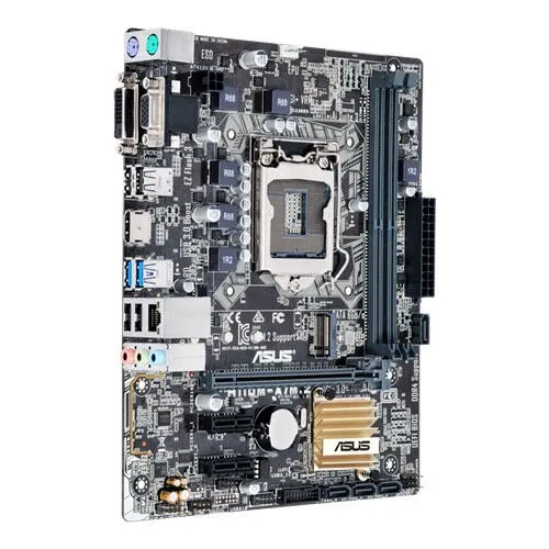 ASUS H110M-A/M.2 90MB0R60-M0EAY0 LGA1151 2x DDR4 1x M.2 Micro-ATX Anakart Thumbnail 4