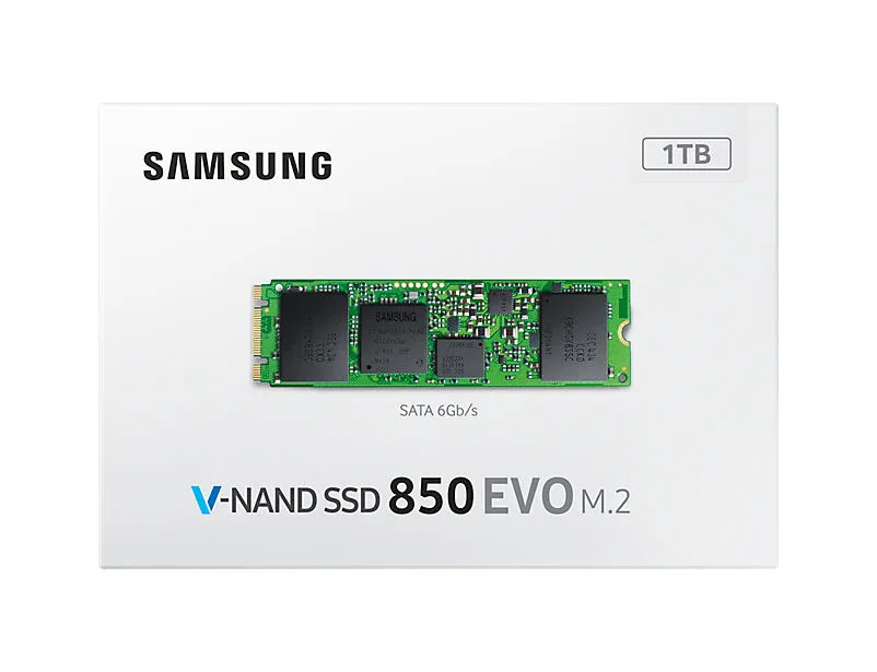Samsung 850 EVO 1 TB MZ-N5E1T0BW M.2 SSD Thumbnail 7