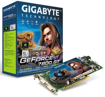 GIGABYTE GeForce 7800GT GDDR3 256 MB Ekran Kartı Thumbnail 0
