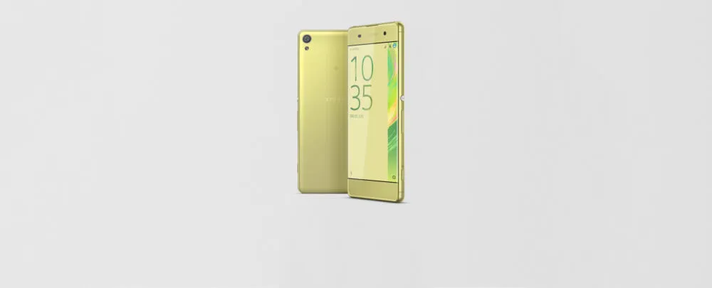 Sony Xperia XA 12,7 cm (5") Android 6.0 4G Micro-USB B 2 GB 16 GB 2300 mAh Altın, Misket limonu Akıllı Telefon