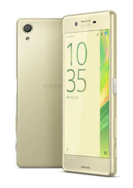 Sony Xperia X 12,7 cm (5") Tek SIM Android 6.0 4G Micro-USB 3 GB 32 GB 2620 mAh Altın, Misket limonu Akıllı Telefon