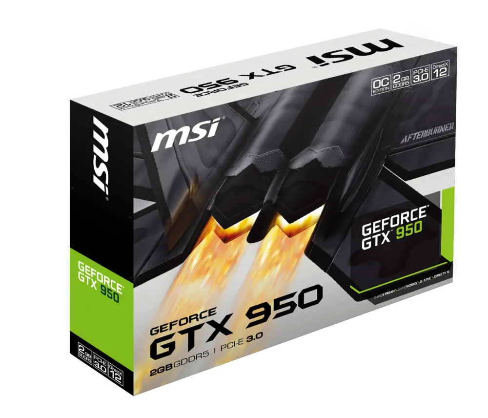 MSI GTX 950 2GD5T OCV3 2 GB Ekran Kartı Thumbnail 8
