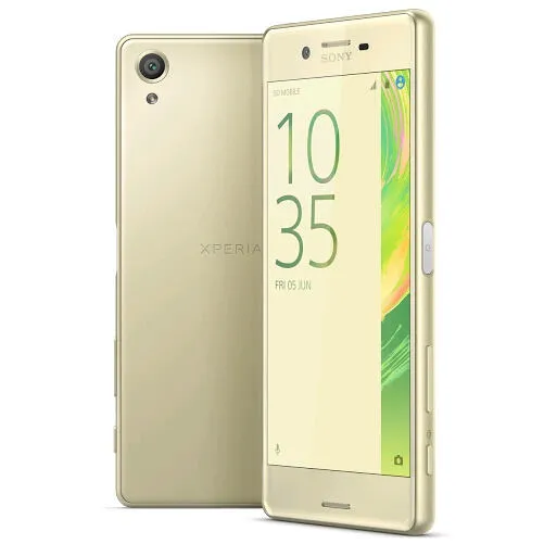 Sony Xperia X 12,7 cm (5") Çift SIM Android 6.0.1 4G Micro-USB B 3 GB 64 GB 2620 mAh Altın, Misket limonu Akıllı Telefon