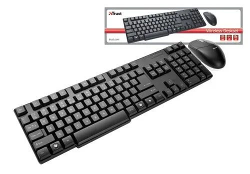 Trust Wireless Deskset UK 16594 Klavye & Mouse Seti Thumbnail 6