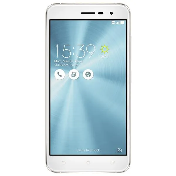 ASUS ZenFone 3 ZE520KL 13,2 cm (5.2") Çift SIM Android 6.0 4G USB C Tipi 3 GB 32 GB 2650 mAh Beyaz Akıllı Telefon