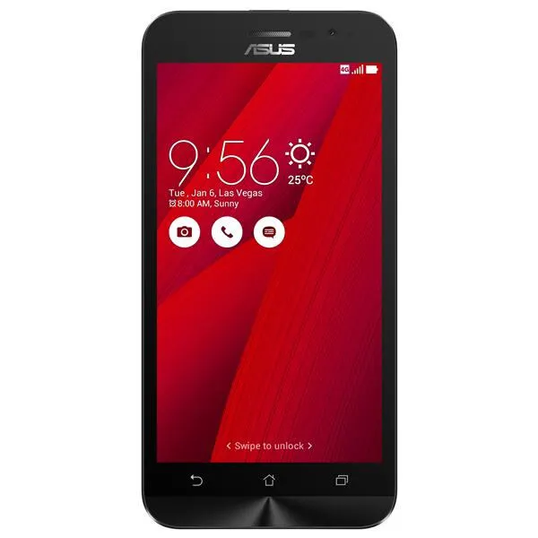 ASUS ZenFone Go ZB500KL-1C071IN 12,7 cm (5") Çift SIM Android 6.0 4G Micro-USB 2 GB 16 GB 2600 mAh Kırmızı Akıllı Telefon Thumbnail 1