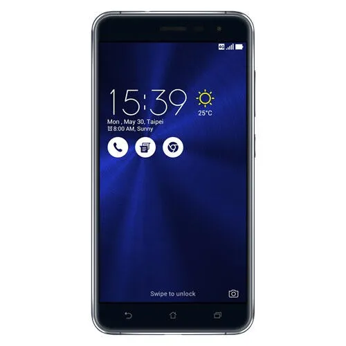 ASUS ZenFone 3 ZE552KL 14 cm (5.5") Çift SIM Android 6.0 4G USB C Tipi 3 GB 32 GB 3000 mAh Siyah Akıllı Telefon
