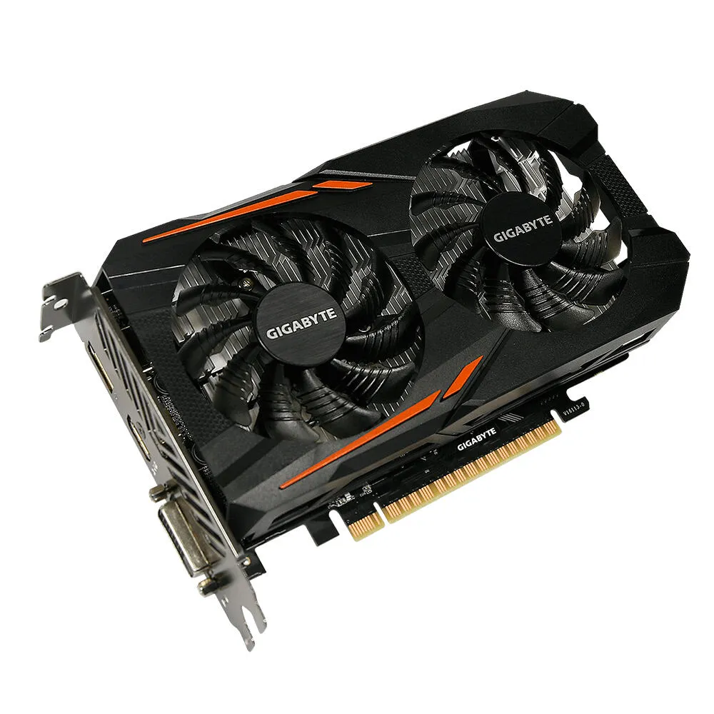 GIGABYTE GV-N105TOC-4GD 4 GB GeForce GTX 1050 Ti GDDR5 Ekran Kartı Thumbnail 1