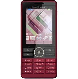Sony G900 6,1 cm (2.4") Symbian OS Kırmızı Akıllı Telefon