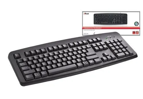 Trust ClassicLine Keyboard IT 16294 Klavye Thumbnail 5