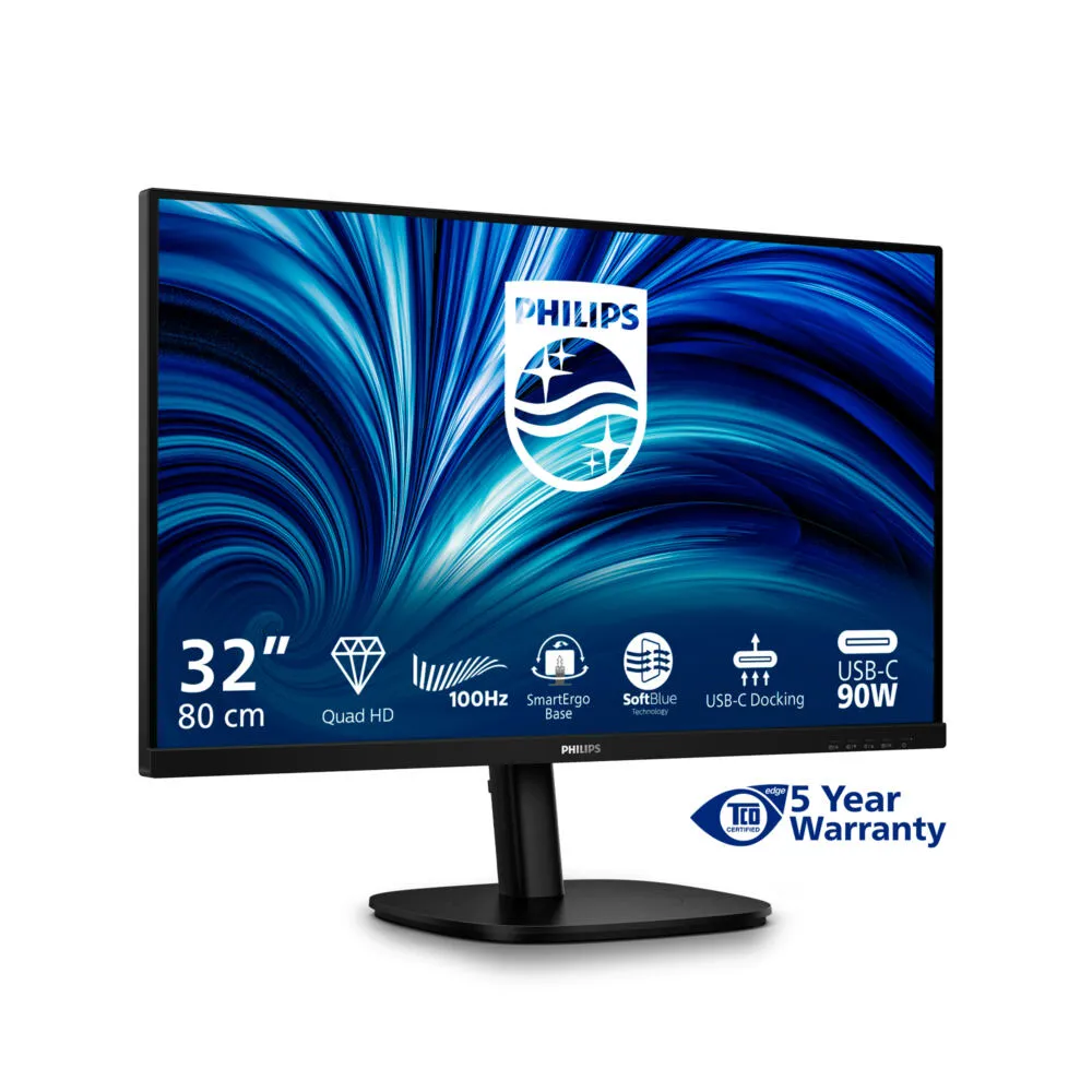 Philips 32B2U3601/00 31.5 inç 100Hz 2K QHD Monitör Thumbnail 3