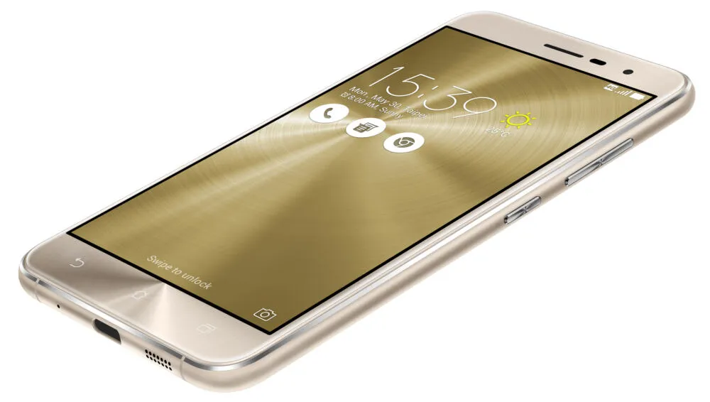 ASUS ZenFone 3 ZE520KL-1G037IN 13,2 cm (5.2") Çift SIM Android 8.1 4G USB C Tipi 3 GB 32 GB 2650 mAh Altın Akıllı Telefon