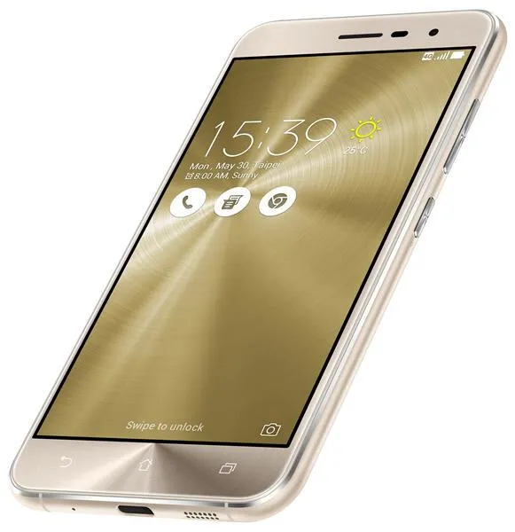 ASUS ZenFone 3 ZE520KL-1G037IN 13,2 cm (5.2") Çift SIM Android 8.1 4G USB C Tipi 3 GB 32 GB 2650 mAh Altın Akıllı Telefon Thumbnail 2