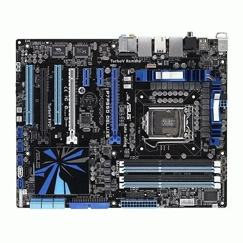 ASUS P7P55D DELUXE LGA1156 4x DDR3 ATX Anakart Thumbnail 2